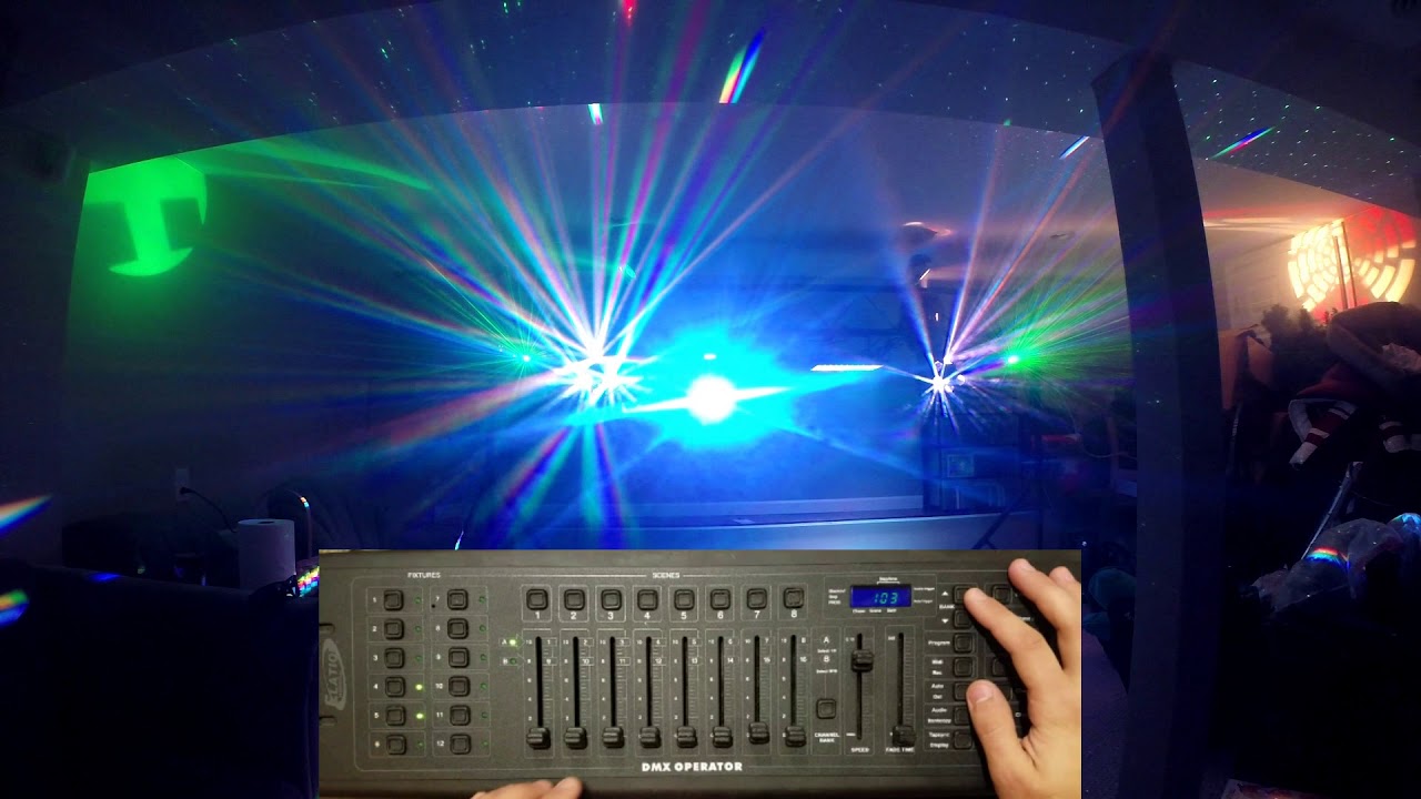 HOW TO: Use DMX Controller with Lights