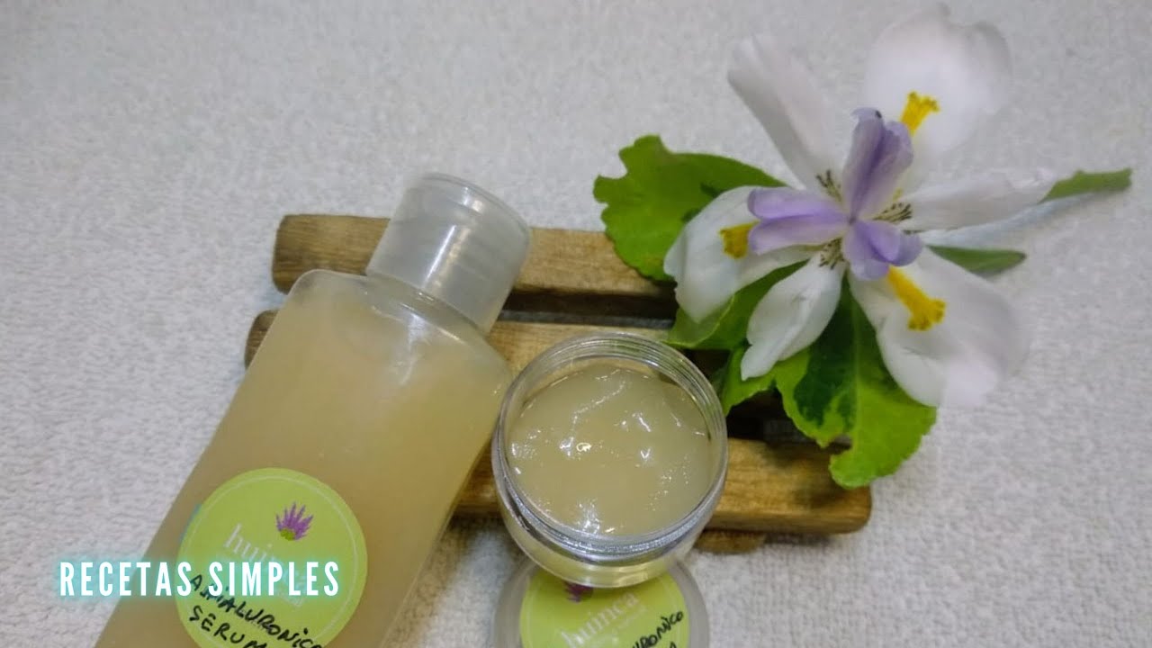 Sérum ácido hialurónico y B5 // cómo prepararlo al 1% // Recetas Simples