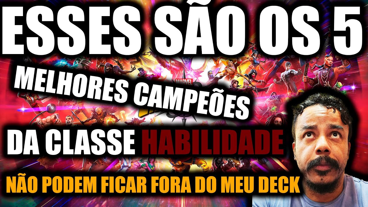 ESSE É O MEU TOP 5 CAMPEÕES DE HABILIDADE INDISPENSAVÉL