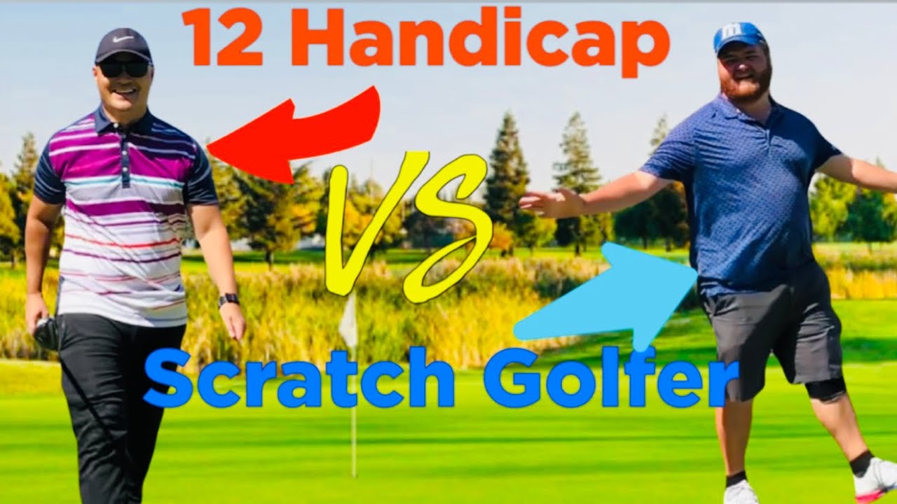 Creekside Golf Course Modesto California 12 Handicap vs Scratch Golfer Stroke Play
