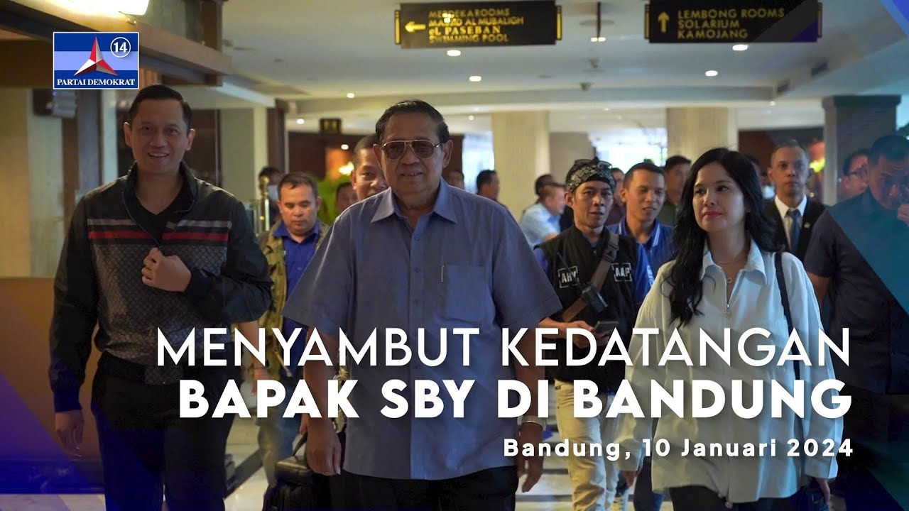 Menyambut Kedatangan Pak SBY di Bandung