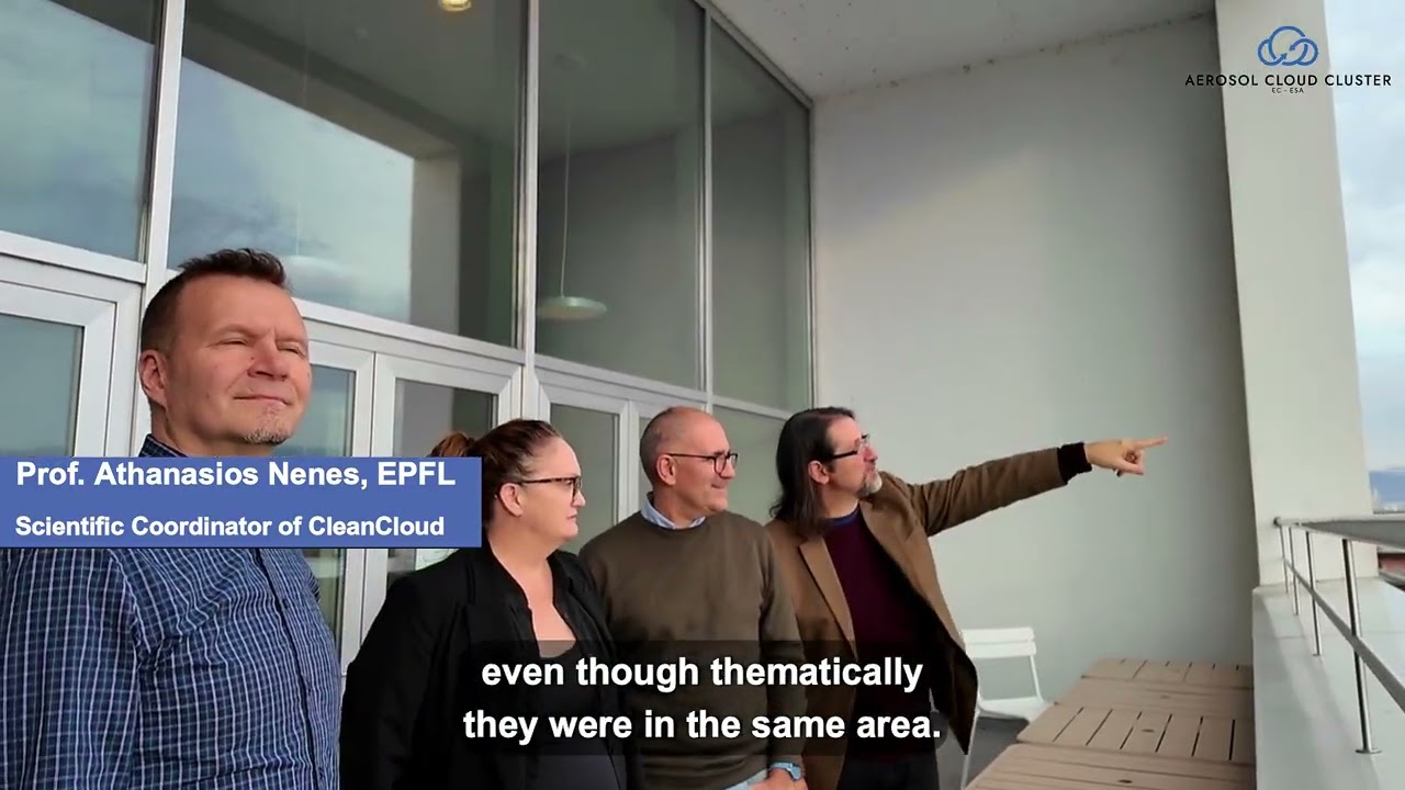What is the EC ESA Aerosol Cloud Cluster?