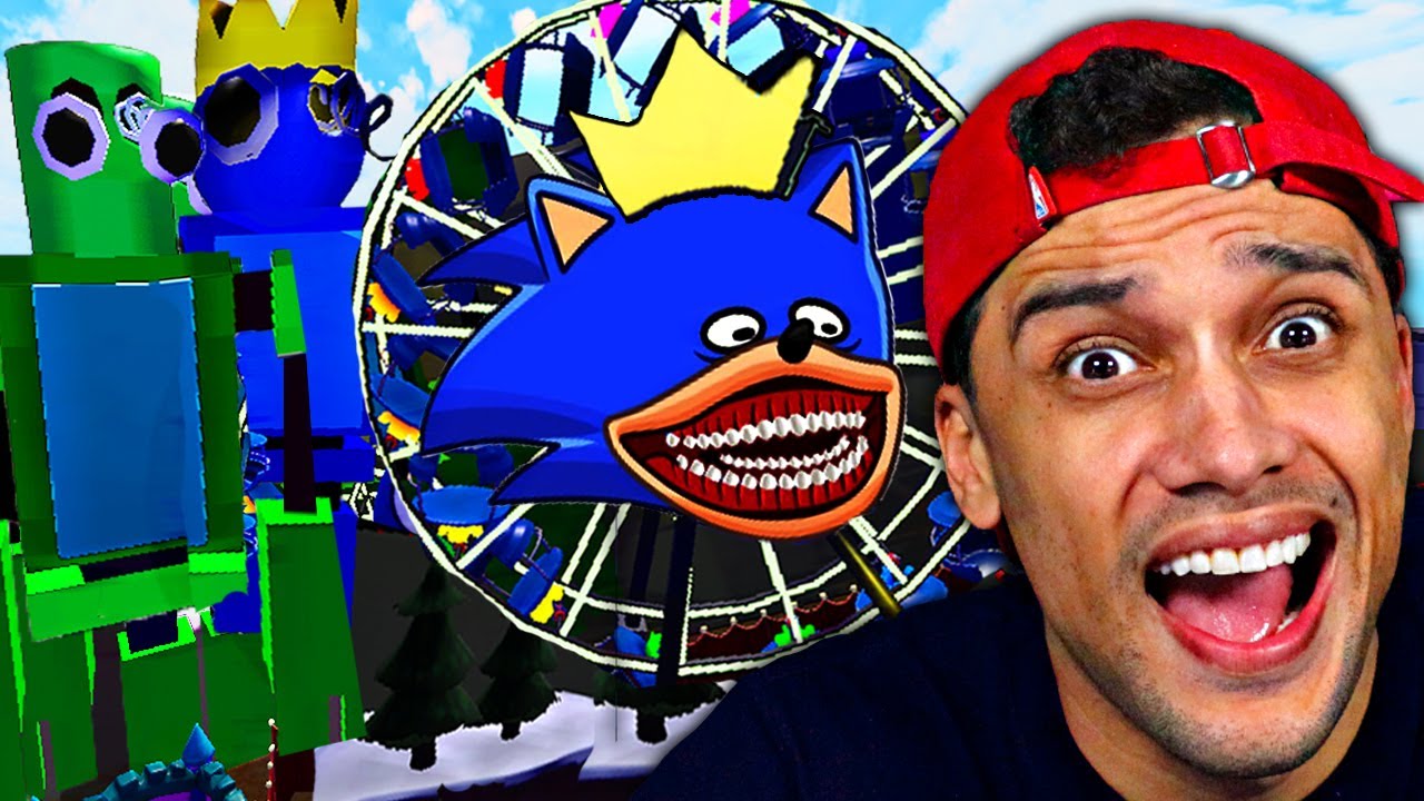 O SHIN SONIC TAPES ATIVOU OS ANIMATRONICS DE RAINBOW FRIENDS!