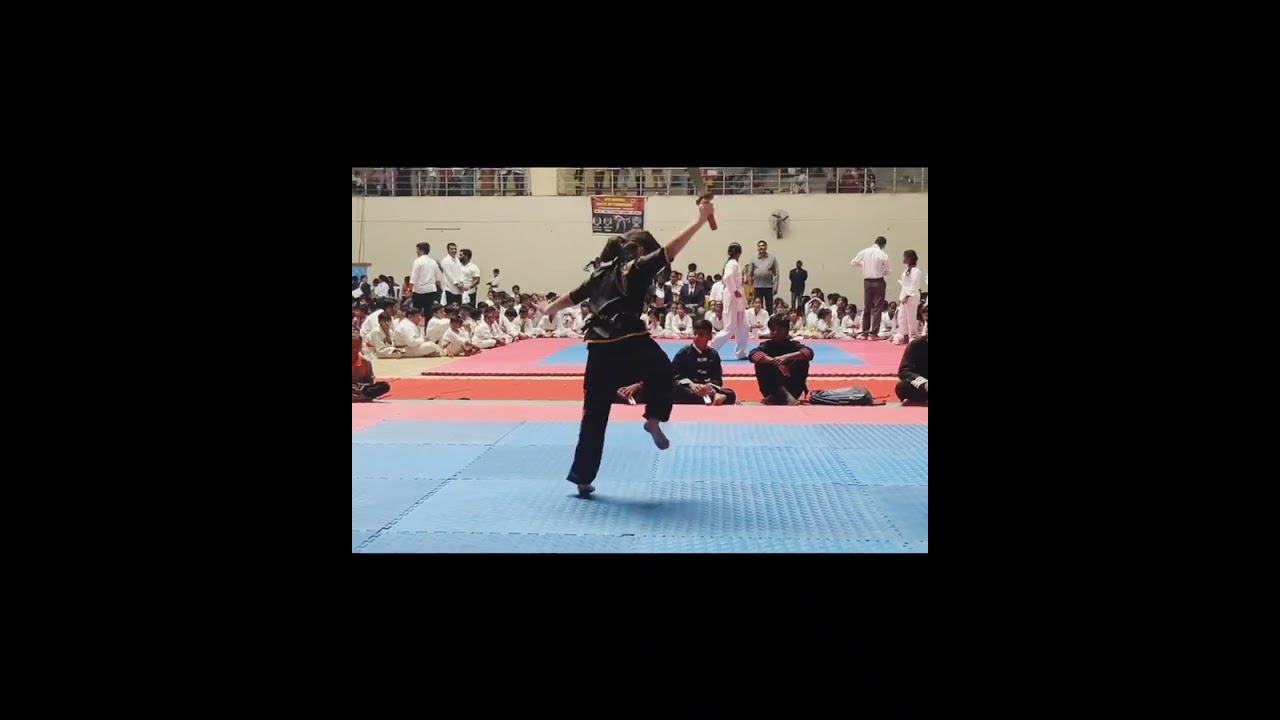 ##viralvideo Sreeyusha martial arts performance 