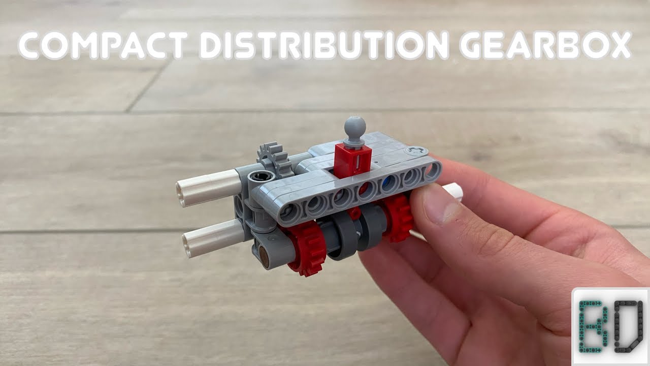 Compact Distribution Gearbox | Lego Technic