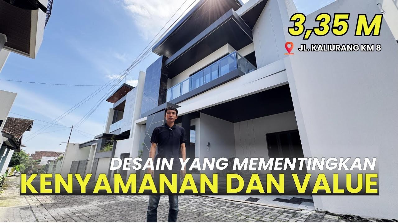 251 ~ Rumah Mewah Premium Jl Kaliurang Km 8,5 Dekat UGM