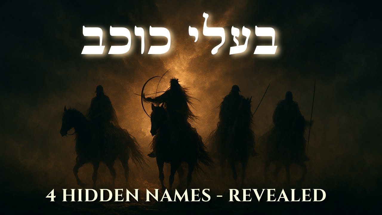 The Hidden Hebrew Names of the 4 Horsemen of the Apocalypse | Revelation Road