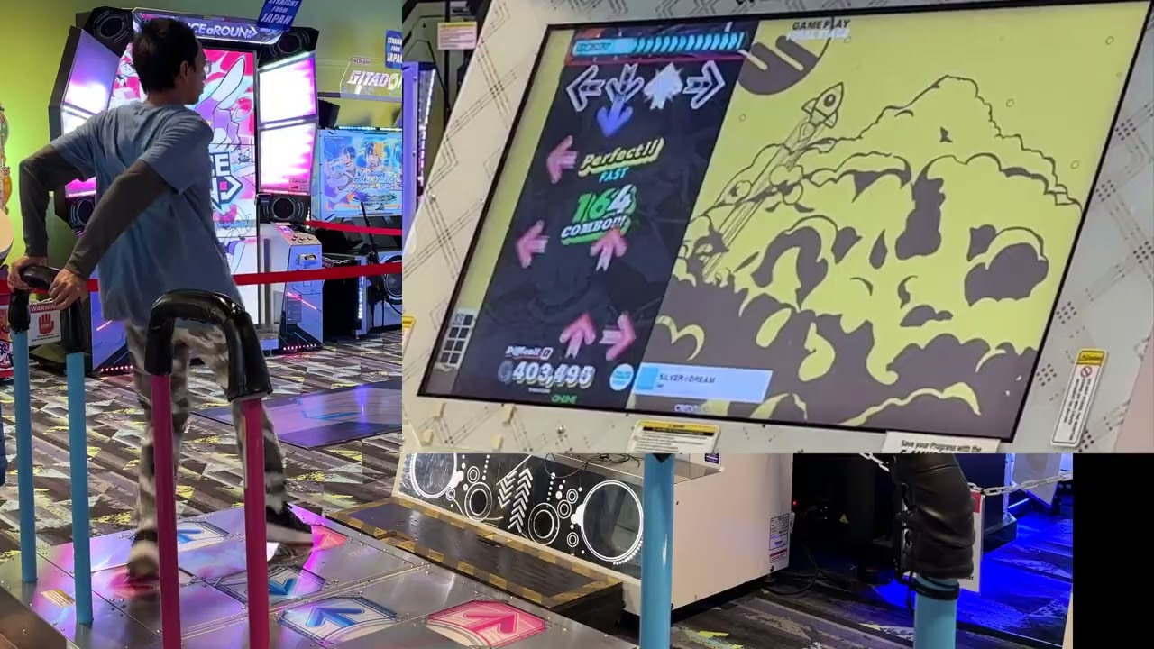DDR WORLD (at Round1 Elizabeth): SILVER☆DREAM 🟥
