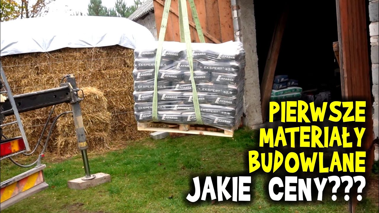 MATERIAŁY BUDOWLANE i ich CENY... cement, bloczki, klej, folia...