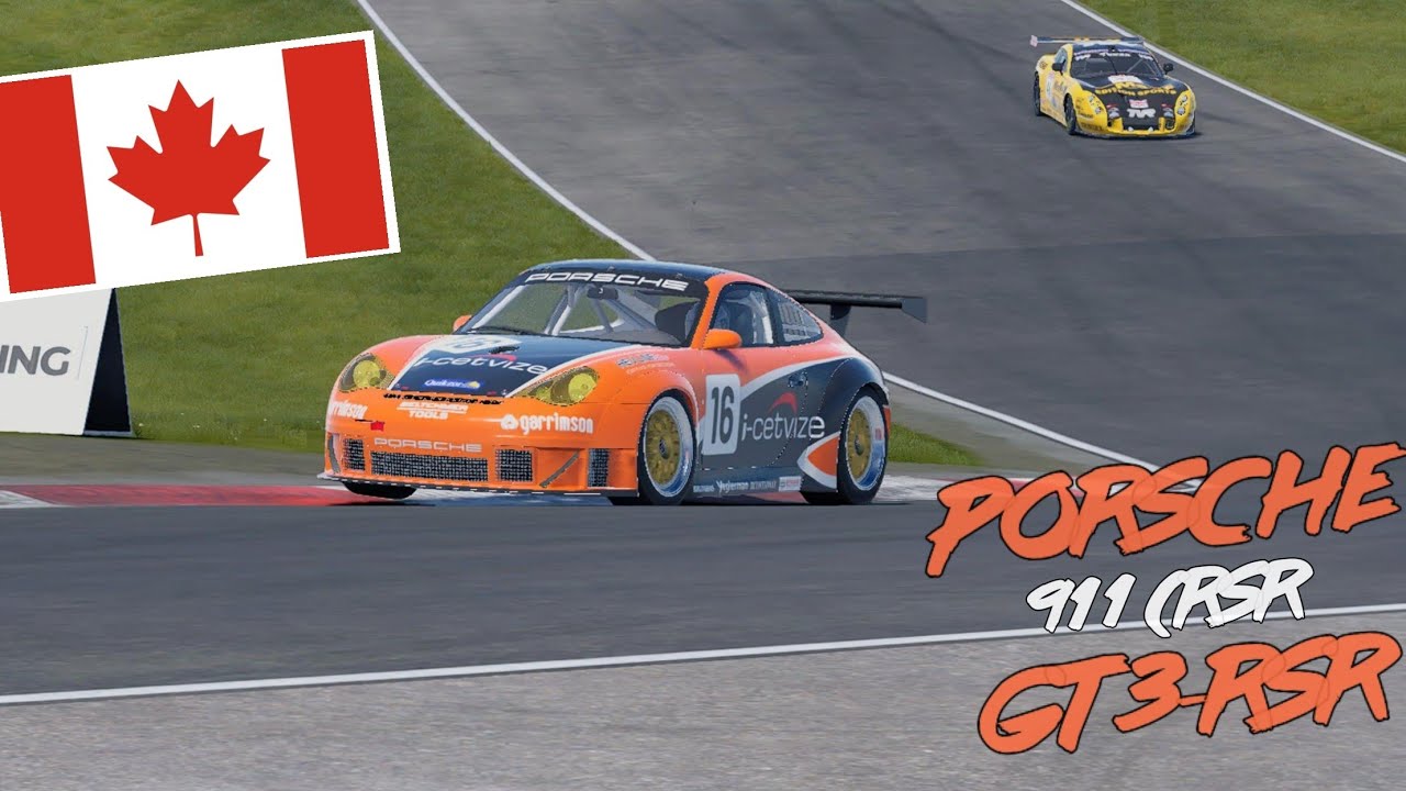 Porsche 911 (996) GT3-RSR at mosport! (Project motor racing)