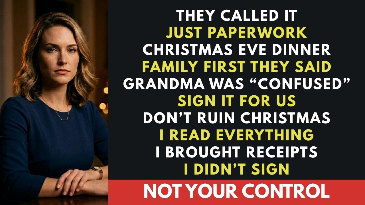 They Tried to Trap Me Into Signing Grandma&rsquo;s POA on Christmas Eve | Core Revenge
