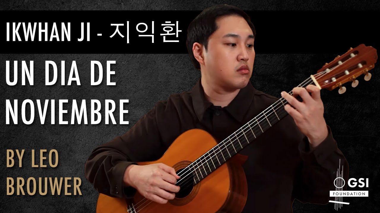 Ikwhan Ji (지익환) performs Leo Brouwer's 