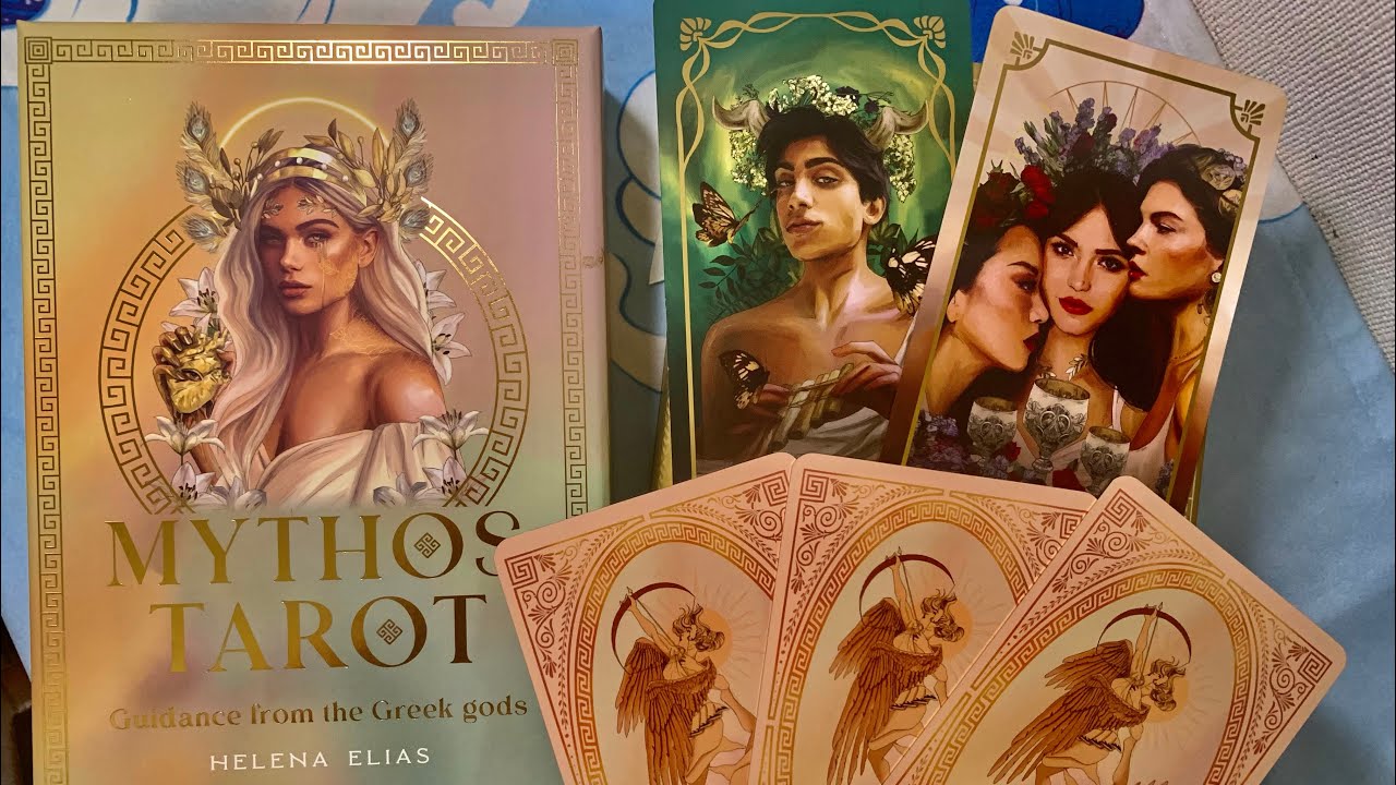Новинка❗️Обзор колоды «Mythos Tarot» 🏛️ «Таро Мифов» , 🏛️боги Древней Греции  на арканах Таро.