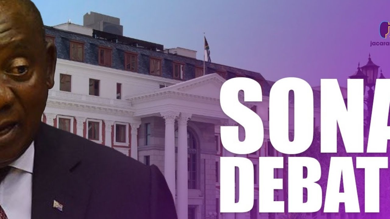 [LIVE] MPs debate Ramaphosa's SONA