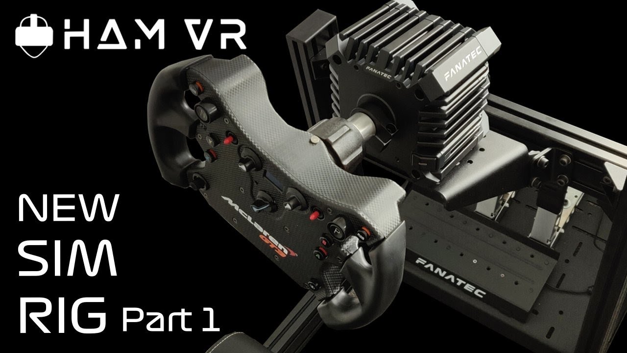 New Sim Rig VLOG (Part 1) - Sim Lab GT1 Evo with Fanatec CSL DD