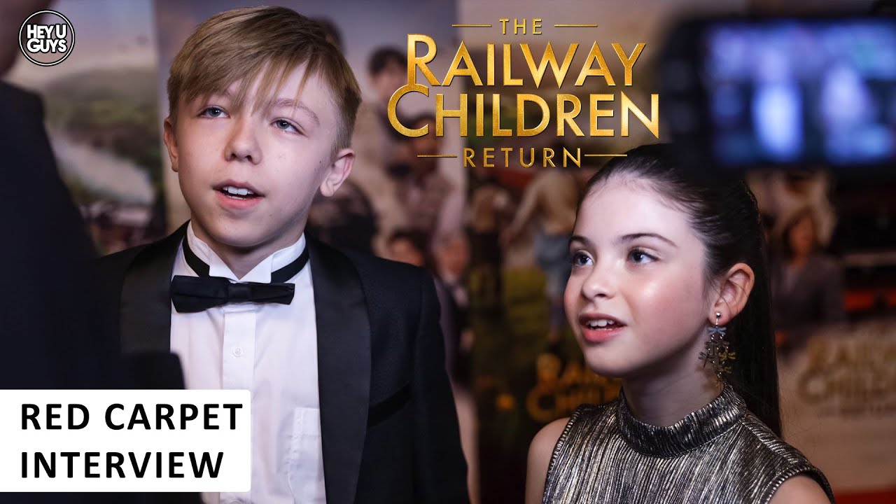 The Railway Children Return  - Eden Hamilton & Austin Haynes on the wholesome fun on set