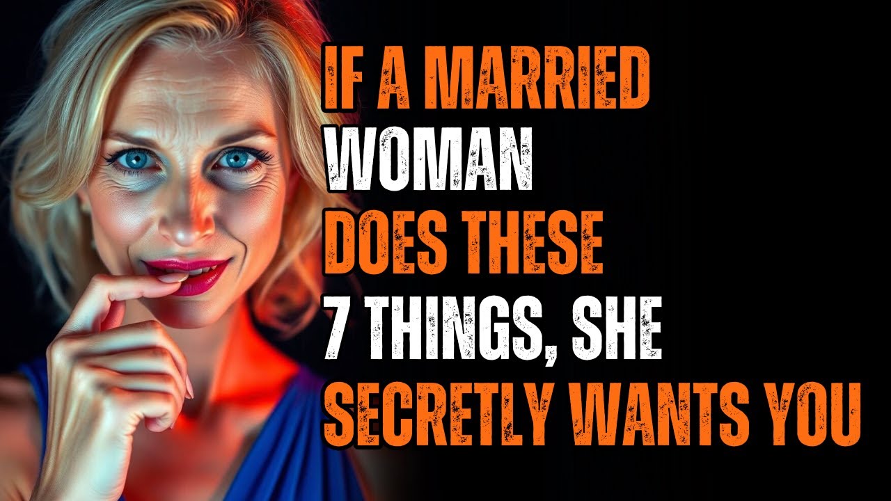 🚨 7 SIGNS a MARRIED WOMAN is SECRETLY DESIRING You