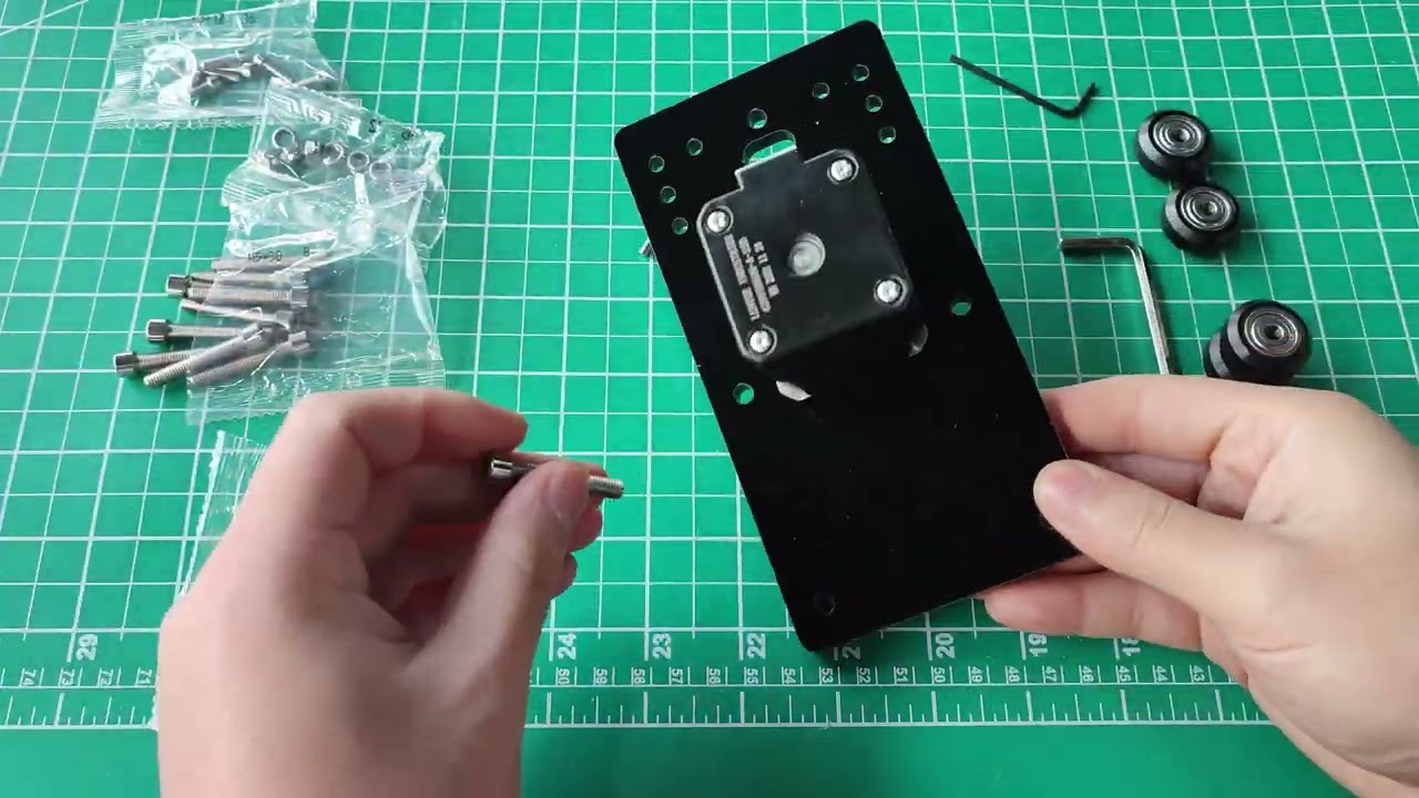 100*100 Laser Engraving Machine Assembly Video