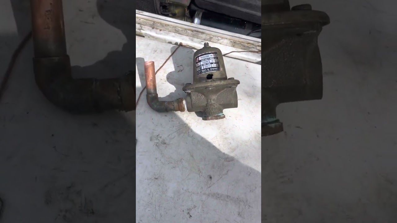 Boiler water fill valves . Why replace valve on hot water heating systems. And pressure operation