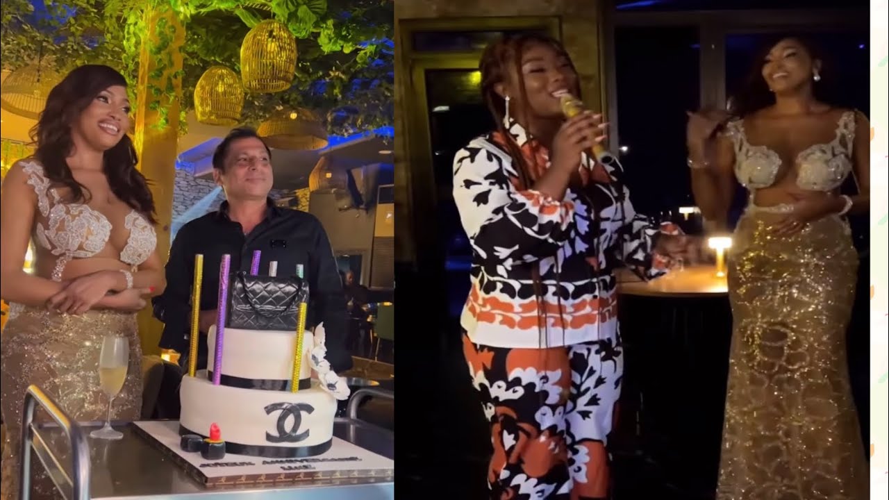 FÊTE D’ANNIVERSAIRE DE LINE JABER AVEC ROSELINE LAYO