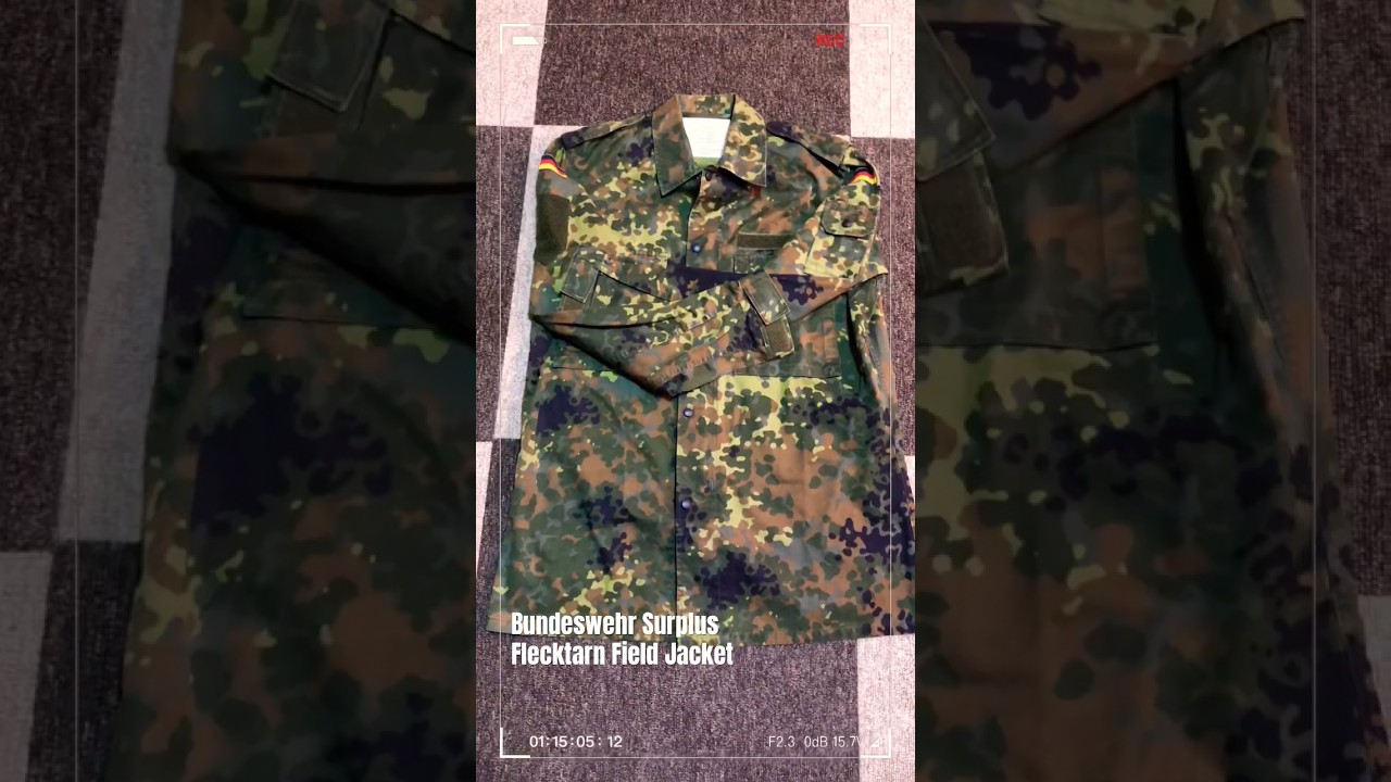[Bundeswehr] [Surplus] Flecktarn Field Jacket