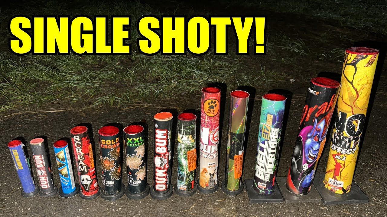 Obrovský test single shotů od PyroSR!