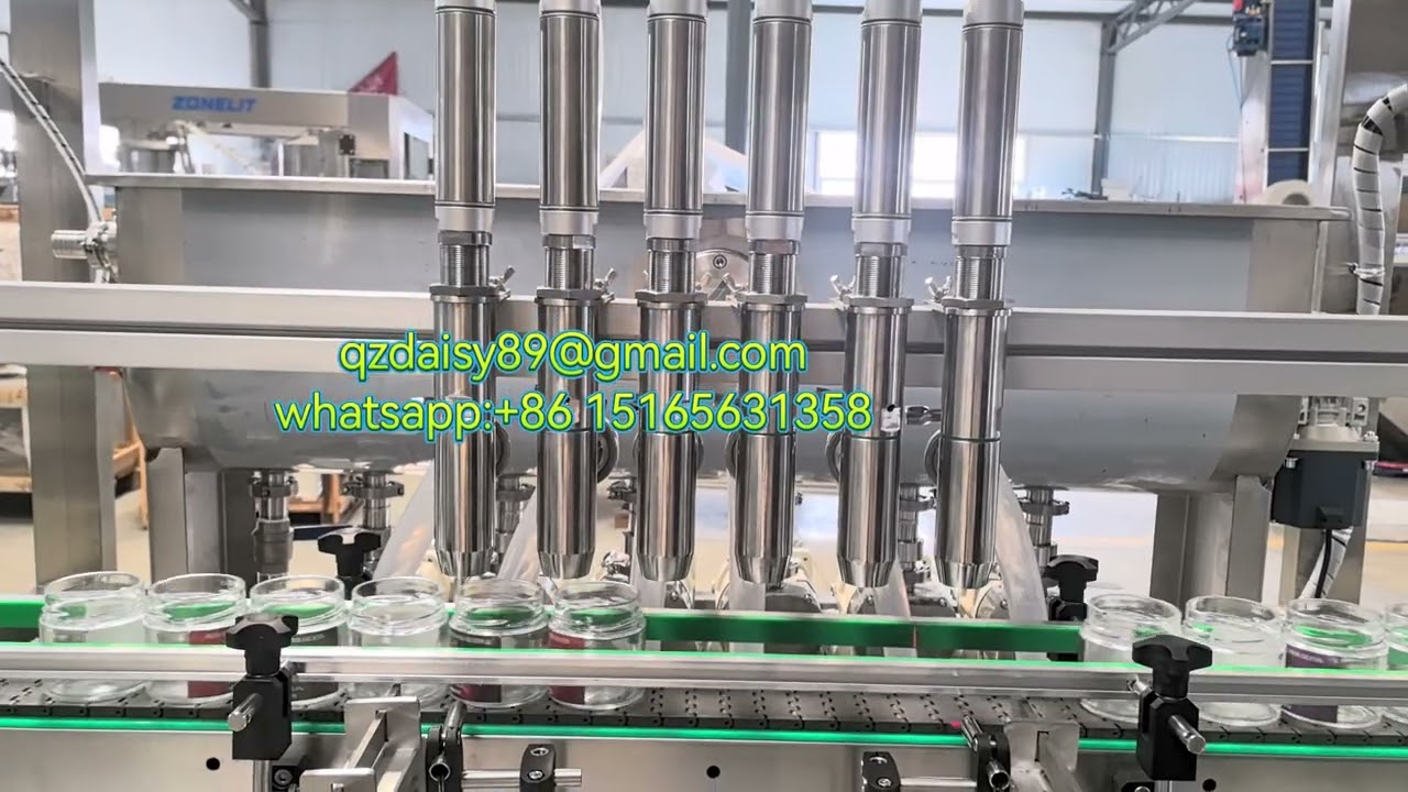 3000BPH Automatic fish sauce  filling machine.