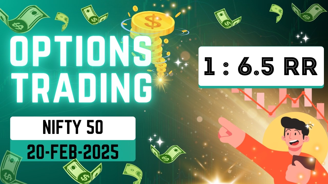 Nifty Trading Strategy | Followed the Plan | Clean 1:6.5 RR Short