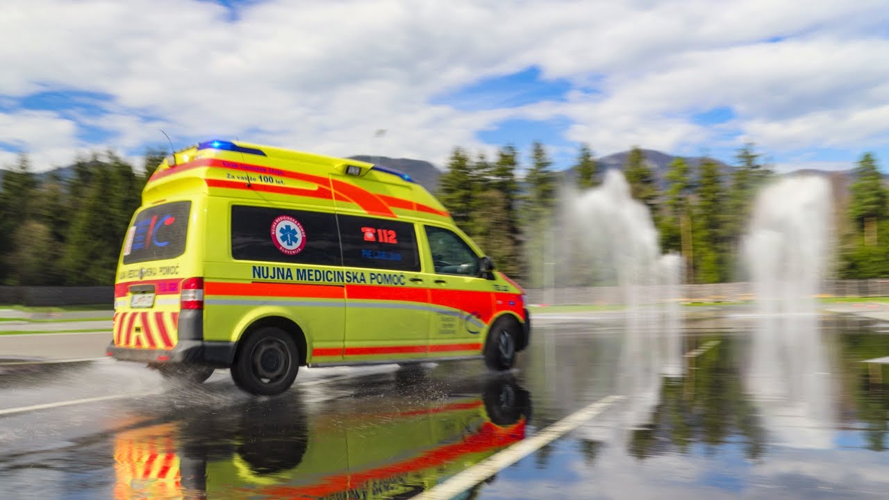 Varna Vožnja - Reševalna Postaja Ljubljana 4K 🚑 🇸🇮