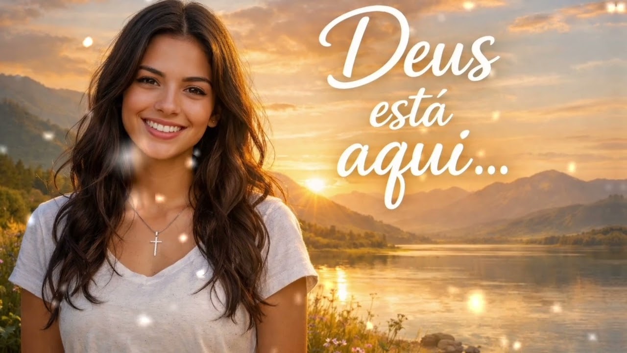 Deus Está Aqui | Louvor Gospel Poderoso | Voz que Lembra Elaine de Jesus | Momento de Adoração