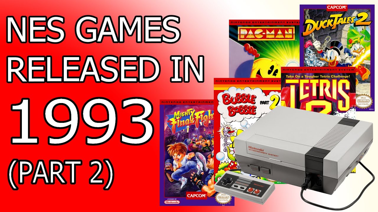 23 More Games Released for the NES in 1993!