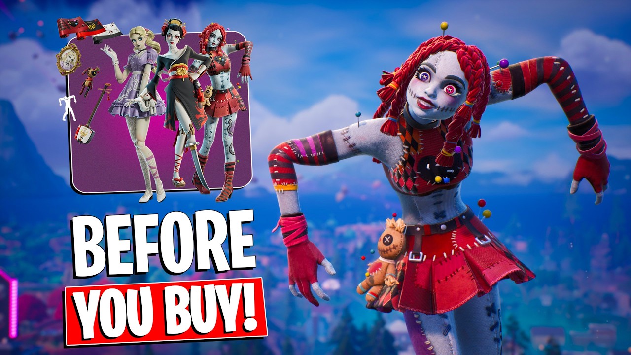 НАБОР &laquo;ПОТЕРЯННЫЕ КУКЛЫ&raquo; | Геймплей + Комбо! Перед покупкой (Fortnitemares 2026)