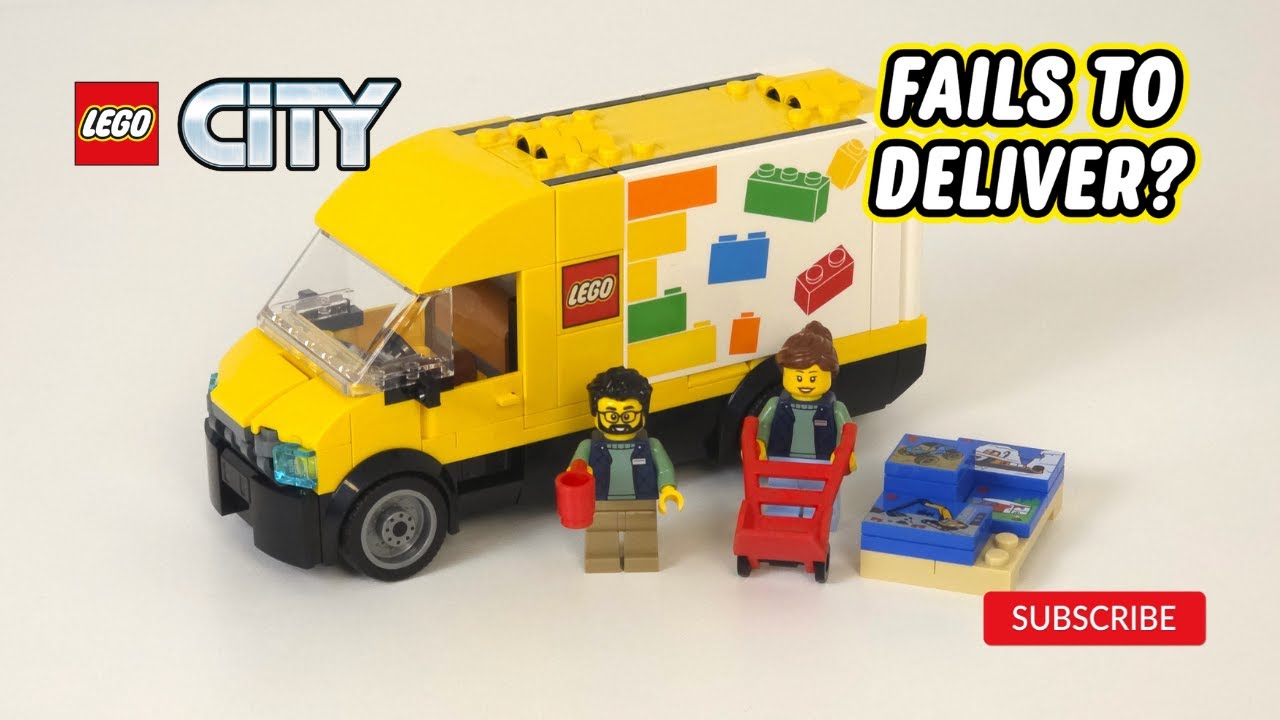 Независимый обзор набора LEGO City «Фургон LEGO 60500»