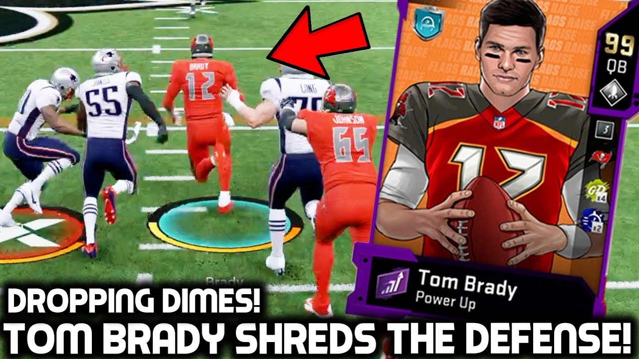 TOM BRADY SHREDS UP DEFENSES! DROPPING DIMES! Madden 20 Ultimate Team