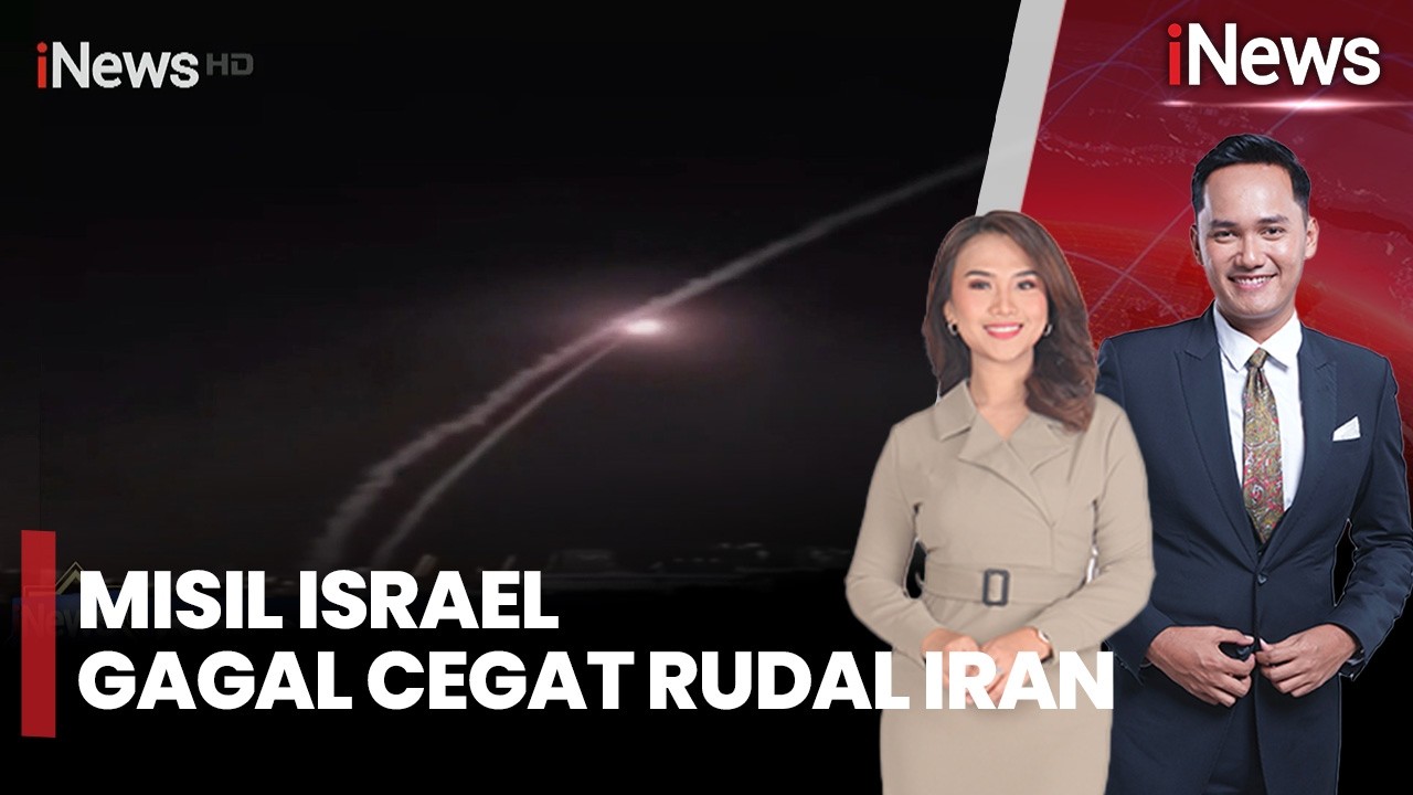 Misil Israel Gagal Cegat Rudal Iran, Bangunan Israel Rusak dan Kendaraan Terbakar |iNews Pagi (19/03
