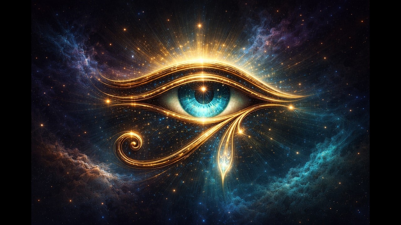 Eye of Horus Protection Meditation (2 Hours) | Sacred Eye of God | Energy Cleansing & Focus