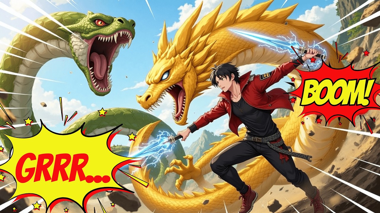 SHOCK! 'KADAL' Ini Ternyata NAGA DEWA, Makan 100 Ton Daging Demi EVOLUSI SSS! | Manhwa Terbaru