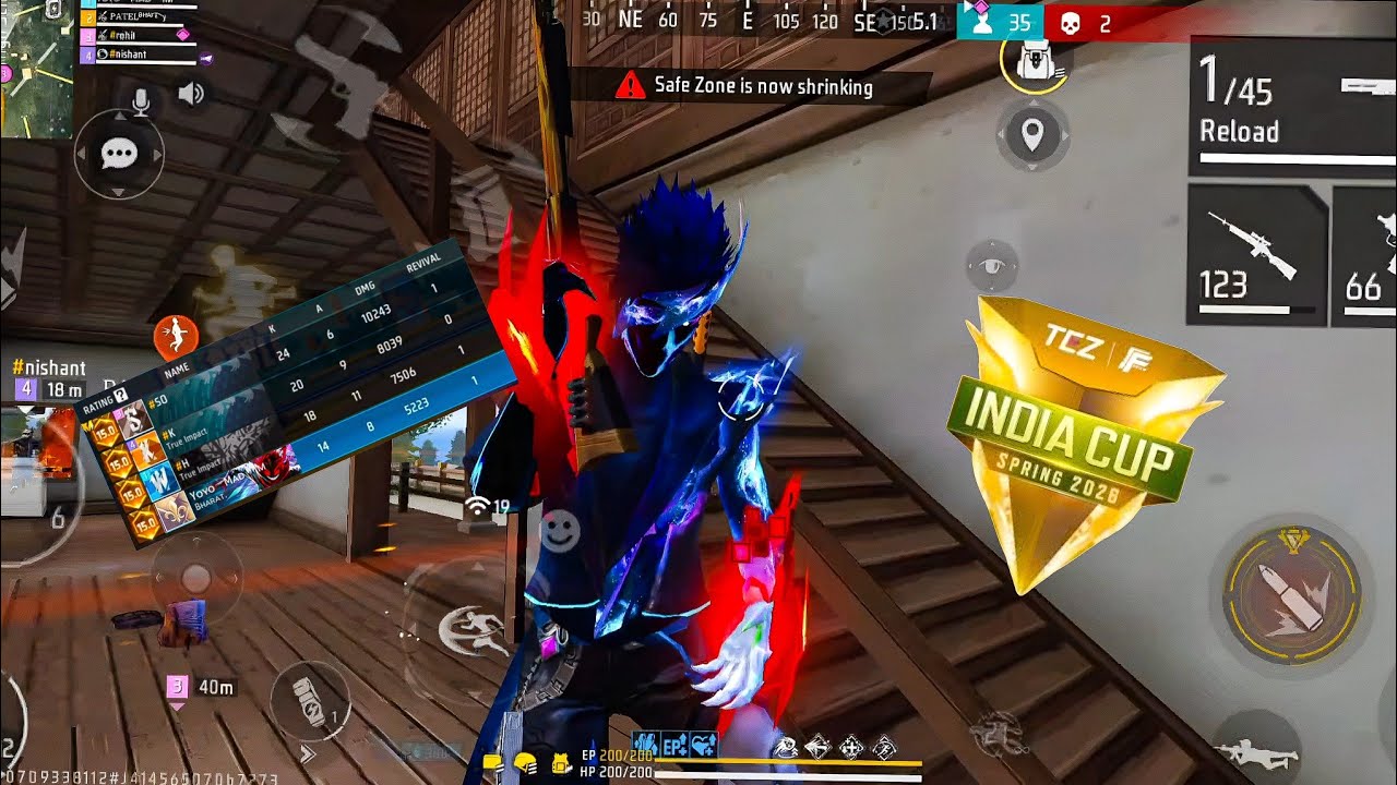 76 KILLS IN RANK⚡GRINDING FOR FFMIC SPRING 2026🇮🇳 FT ;YOYO MAD 