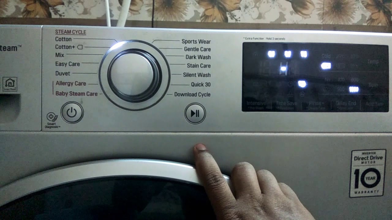 How to turn ON/OFF sound in LG washing machine 2019 model.