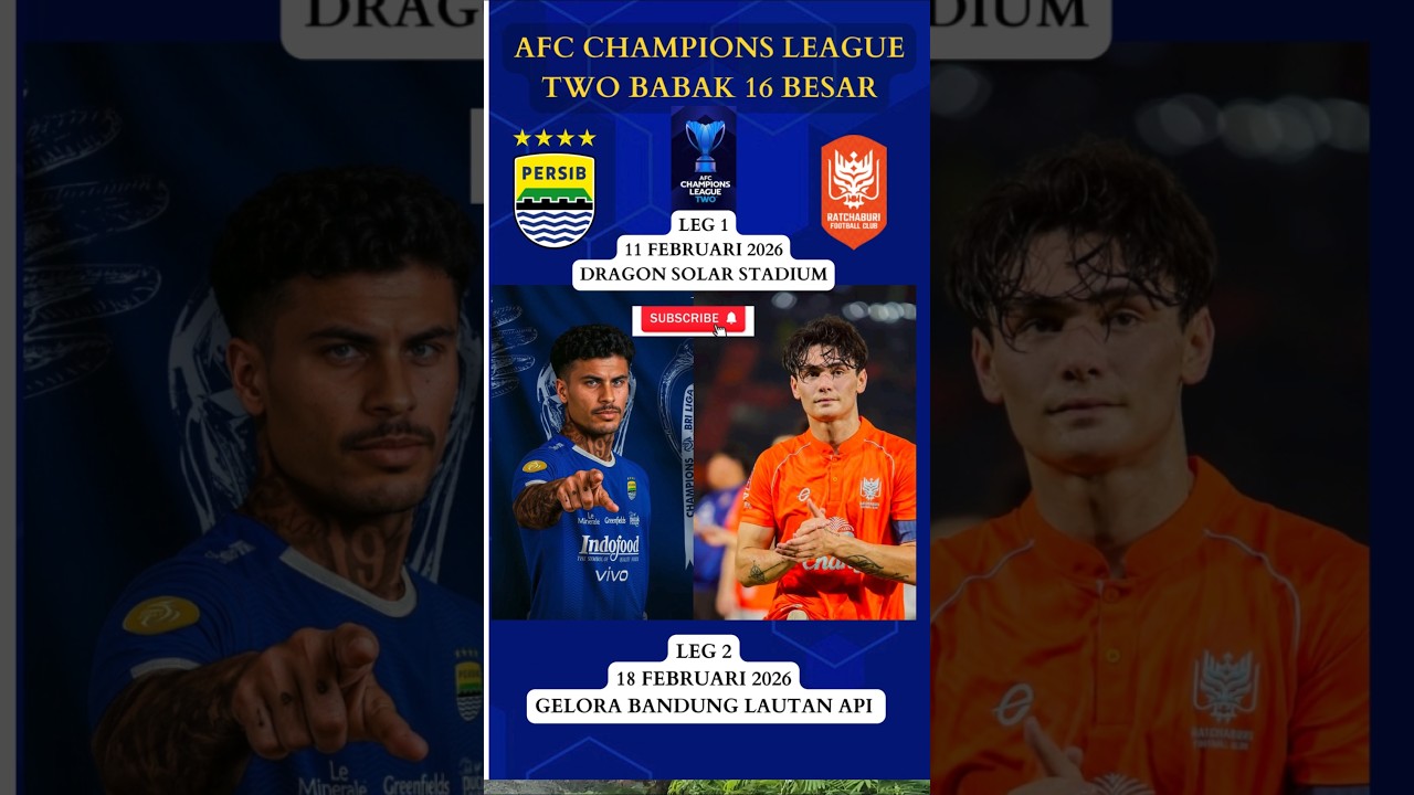 jadwal persib di asia champions League 2 acl2 