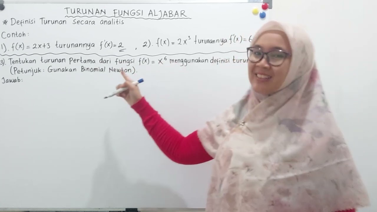 Turunan Fungsi Aljabar #Part 3 // Menentukan Turunan Menggunakan Definisi / Konsep Limit