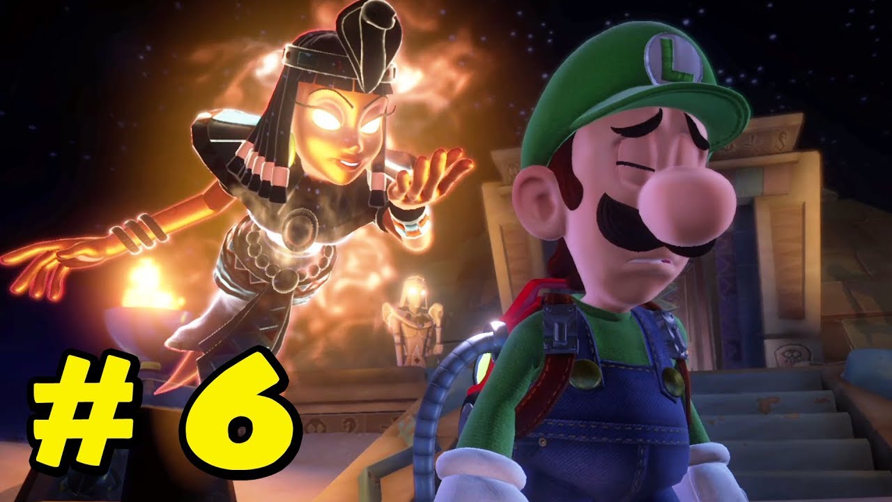 Luigi's Mansion 3 - Parte 6 - Suites Sepulcrales - Suites Magicas - Español - Sin Comentarios -1080p