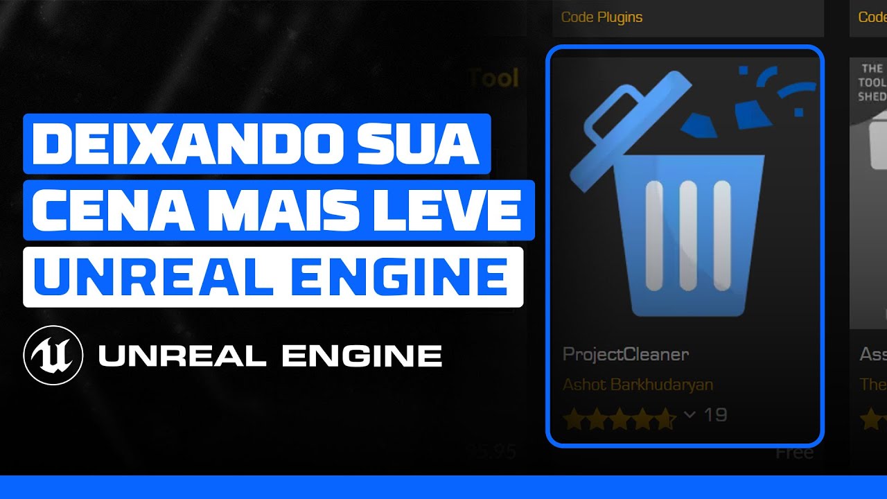 Deixando sua cena mais leve | Unreal Engine | Project Cleaner