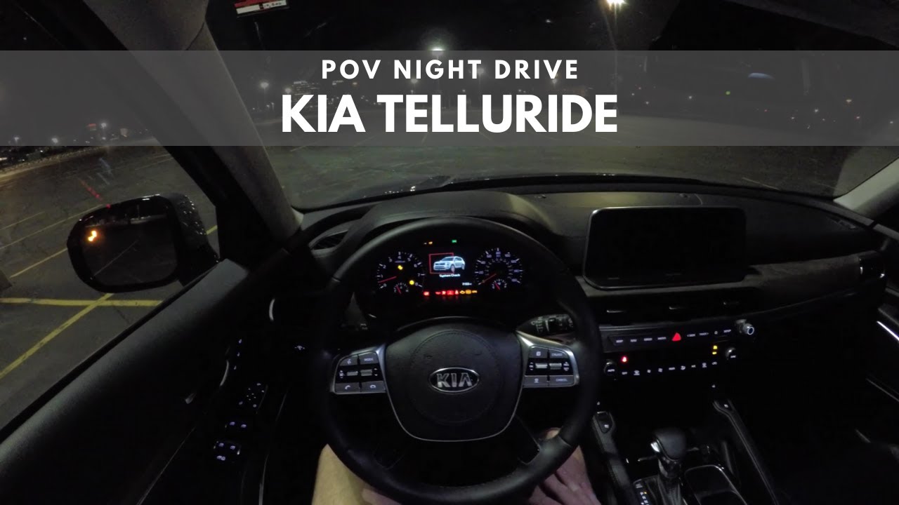 2020 Kia Telluride | POV Night Drive