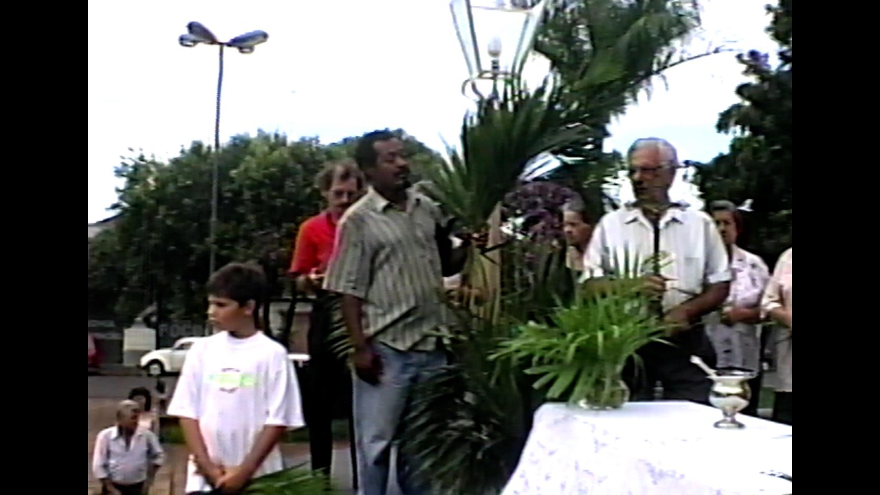 Domingo de Ramos 31/03/1996 - Paróquia São Sebastião Taquaritinga - SP.