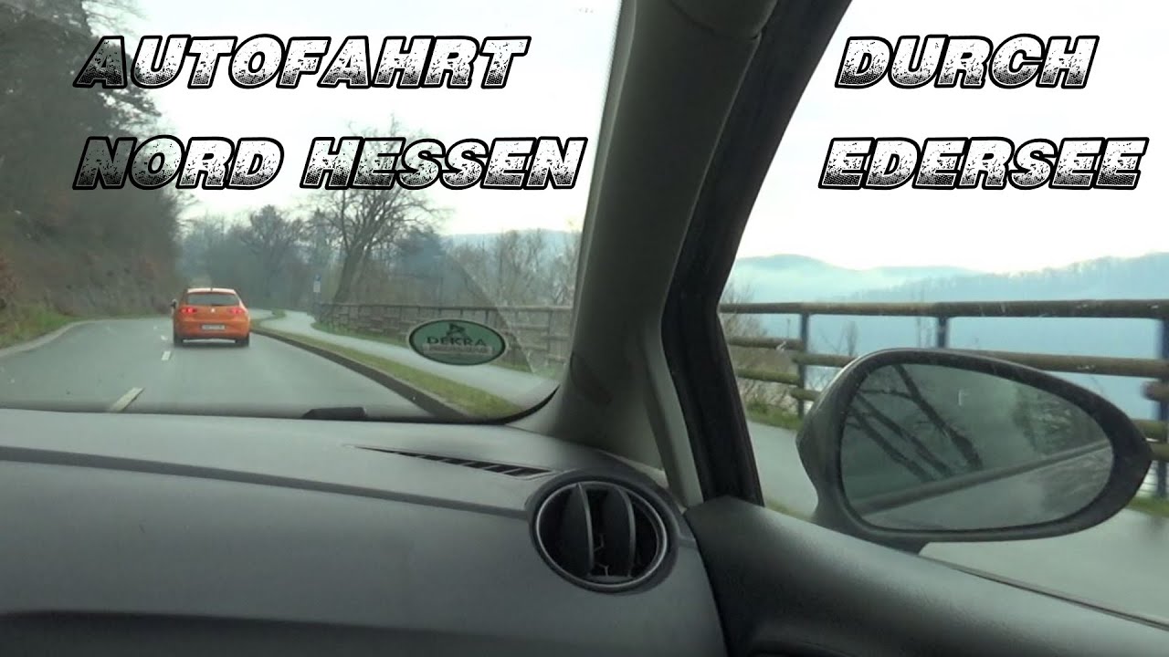 AUTOFAHRT Helsa - Witzenhausen B451 Hessen [Jan auf Tour]