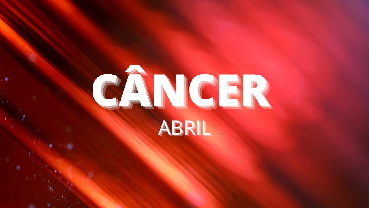 ♋ CÂNCER ABRIL 💘 RECIPROCIDADE DE ALGUÉM INJUSTO ( CUIDADO) O MESTRE  TE CONDUZ NESSA JORNADA 🙌😇❤❤❤