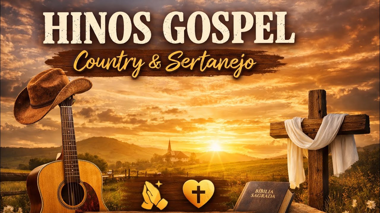 Sertanejo Gospel & Country 🙏 Coletânea de Louvores Abençoados