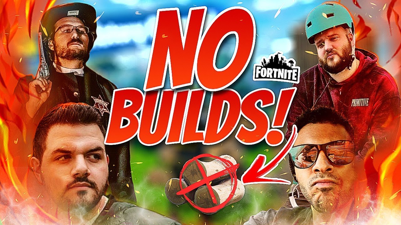 FORTNITE, НО ЗДАНИЙ НЕТ, И @CouRageJD ПЫТАЕТСЯ СБИТЬ МЕНЯ ☠