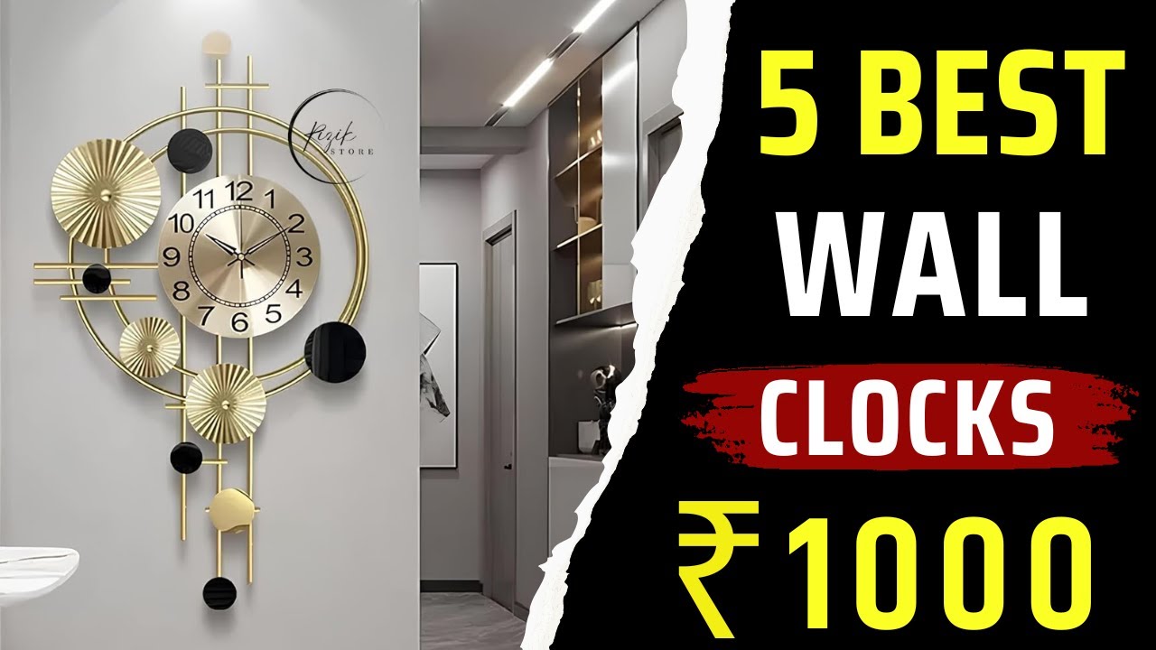 Wall Clocks 101: Find the Perfect Timepiece For Your Home